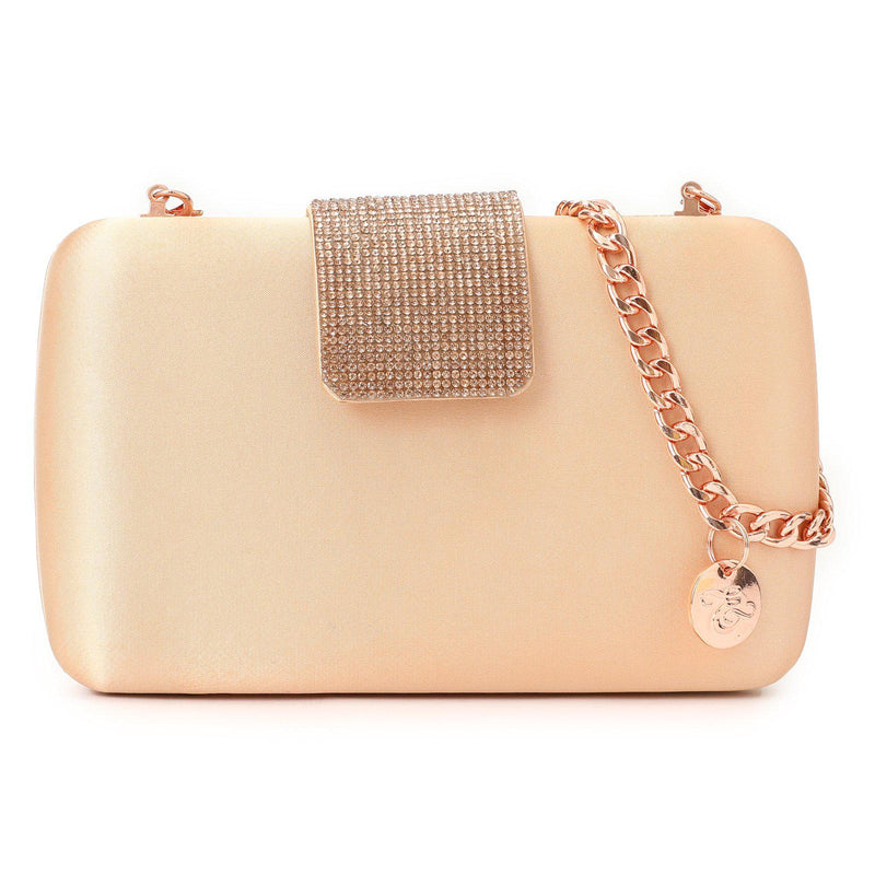 apricot clutch purse for women ava&lina